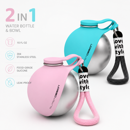 Drink Paw - Blue/Pink
